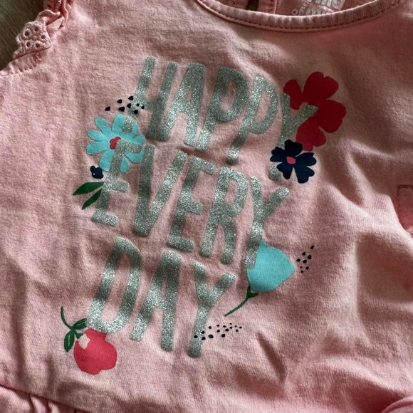 Carter's Pink Ruffled Diaper Cover Set - Picture 2 of 3